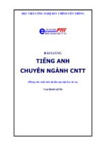 Tiếng anh chuyên ngành công nghệ thông tin   lý thuyết 2