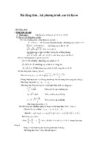 Kỹ thuật giải bất đẳng thức