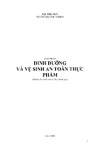 Dinh dưỡng và vệ sinh an toàn thực phẩm