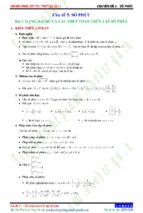 5_1 các phép toán trên tập số phức