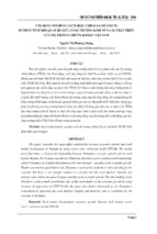ỨNG DỤNG MÔ HÌNH VECTƠ HIỆU CHỈNH SAI SỐ (VECM) ĐỂ PHÂN TÍCH MỐI QUAN HỆ GIỮA TĂNG TRƯỞNG KINH TẾ VÀ SỰ PHÁT TRIỂN CỦA THỊ TRƯỜNG CHỨNG KHOÁN VIỆT NAM