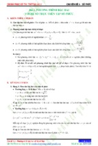 5_2 phương trình bậc hai với hệ số thực