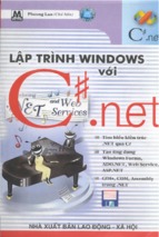 Lập trình windows với c#.net