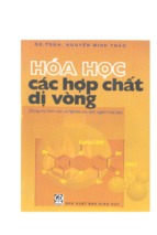 Hóa học và các hợp chất dị vòng