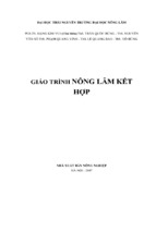 Giáo trình nông lâm kết hợp