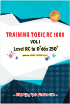 [VIP] Traning toeic level luyện từ mất gốc (phần 1/3)