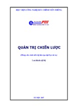 Giáo trình quản trị chiến lược