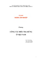 Cẩm nang ngành lâm nghiệp   công tác điều tra rừng ở việt nam