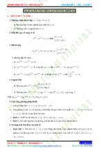 Chủ đề phương trình bất phương trình mũ