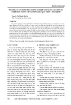 PHƯƠNG ÁN CỔ PHẦN HÓA DOANH NGHIỆP NHÀ NƯỚC TẠI CÔNG TY TNHH MỘT THÀNH VIÊN LÂM NGHIỆP QUY NHƠN – BÌNH ĐỊNH