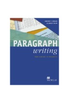 Paragraph writing 
