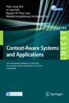 Context aware systems and applications 5th