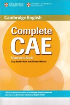 Complete cae teacher's book 