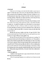 Đánh giá thực trạng chất thải rắn y tế của một số bệnh viện trên địa bàn tỉnh Bắc Kạn