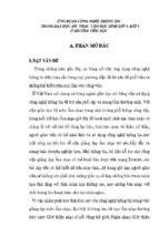 Skkn ứng dụng công nghệ thông tin trong dạy học âm nhạc cho học sinh lớp 4, lớp 5 ở trường tiểu học