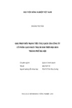 Giải pháp đẩy mạnh tiêu thụ gạch của công ty cổ phần gạch ngói thạch bàn trên địa bàn thành phố hà nội