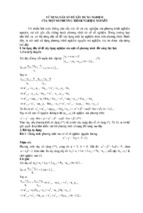 Chuyên đề môn toán sử dụng dãy số để xây dựng nghiệm của một số phương trình nghiệm nguyên