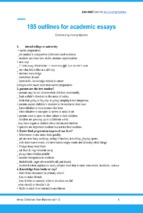 185 dàn ý  ielts writing