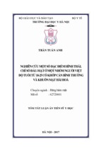 Nghiên cứu một số đặc điểm hình thái, chỉ số đầu mặt ở một nhóm người việt độ tuổi từ 18 25 có khớp cắn bình thường và khuôn mặt hài hòa  tt