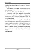 Báo cáo thí nghiệm vi sinh