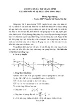 Bồi dưỡng học sinh giỏi môn vật lý thpt chuyên đề bài tập quang hình các bài toán về hệ thấu kính đồng trục