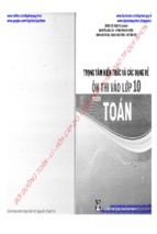 Trọng tâm kiến thức và các dạng đề ôn thi vào lớp 10 môn toán