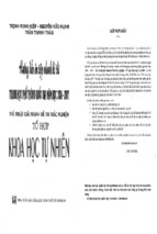 Năm học 2016 2017 thủ thuật giải nhanh đề thi trắc nghiệm tổ hợp khoa học tự nhiên