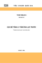 CỌC BÊ TÔNG LY TÂM ỨNG LỰC TRƯỚC 