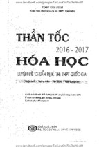 Luyện thi thần tốc THPT Quốc Gia môn Hóa Học