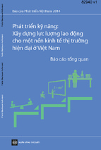 Phát triển kỹ năng: Xây dựng lực lượng lao động cho một nền kinh tế thị trường hiện đại ở Việt Nam