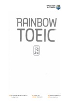 Rainbow toeic part 1,  2, 3, 4 (có link tải file nghe ở trang cuối)