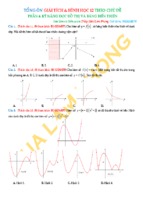 Kĩ năng đọc đồ thị và bảng biến thiên