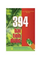 394 bài tính dược