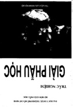 Trắc nghiệm giải phẫu học