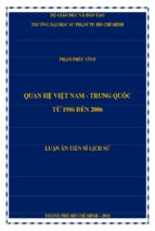 Quan hệ việt nam   trung quốc từ 1986 đến 2006