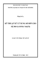 Kỹ thuật xử lý xung số dpp cho hệ đo gamma nai(tl)