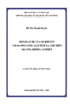 Mối quan hệ của số khuyết với đường cong giải tích xạ ảnh trên trường không acsimet