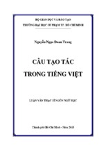 Câu tạo tác trong tiếng việt   copy