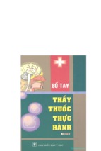 SỔ TAY THẦY THUỐC THỰC HÀNH TẬP 1