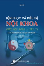 BỆNH HỌC VÀ ĐIỀU TRỊ NỘI KHOA - ĐÔNG TÂY Y KẾT HỢP