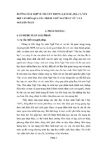 Skkn hướng tích hợp về truyền thống lịch sử, địa lý, nét đẹp văn hóa qua tác phẩm “chữ người tử tù” của nguyễn tuân