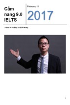 Cẩm nang luyện IELTS  9.0 (năm 2017)