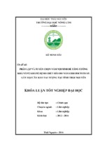 Phân lập và tuyển chọn nấm nội sinh để tăng cường khả năng kháng bệnh chết héo do nấm ceratocystis sp. gây hại cây keo tai tượng tại tỉnh thái nguyên
