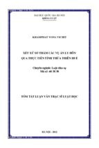 Lds_khamphat vongvichit_xét xử sơ thẩm các vụ án ly hôn qua thực thiễn tỉnh thửa thiên huế