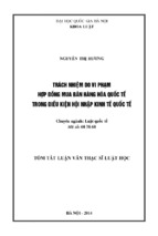 Lqt_nguyễn thị hương_trách nhiệm do vi phạm hợp đồng mua bán hàng háo quốc tế trogn điều kiện hội nhân kinh tế quosco tế