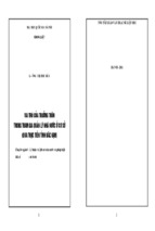 Ll lường thị thu hòa vai trò của trưởng thôn trong tham gia quản lý nhà nước ở cơ sở (qua thực tiễn tỉnh bắc kạn)