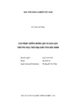 Giải pháp chống buôn lậu và gian lận  thương mại trên địa bàn tỉnh bắc ninh
