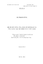 Hệ số đối xứng của giản đồ feynman và ứng dụng vào mô hình 3 3 1 tiết kiệm