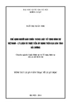 Lhs_ngô thị xuân thu_ chế định người bào chữa trong luật tố tụng hình sự việt namlys luạn và thực tiến áp dụng trên địa bàn tỉnh hải dương