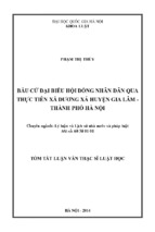 Ll_phậm thị thúy_bầu cử đại biểu hội đồng nhân dân qua thực tiễn xã dương xá huyện gia lâm   thành phố hà nội